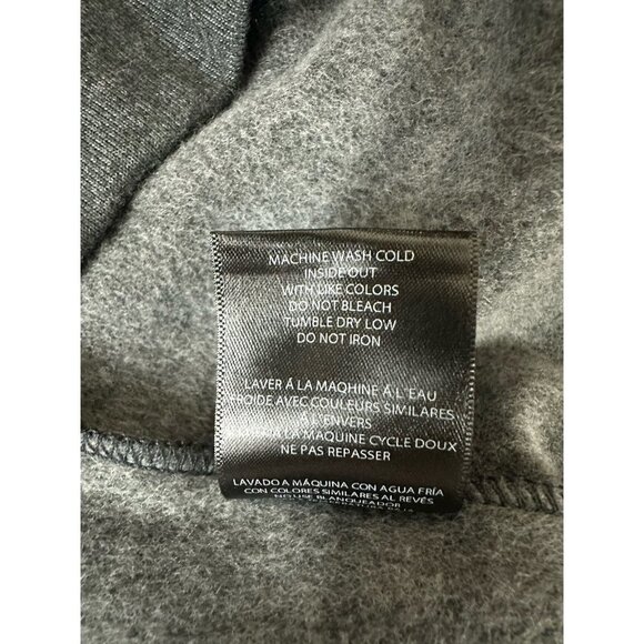 Disney Mens Size L Mickey Mouse Original Charcoal Heather Fleece Sweatshirt NEW - Picture 10 of 13